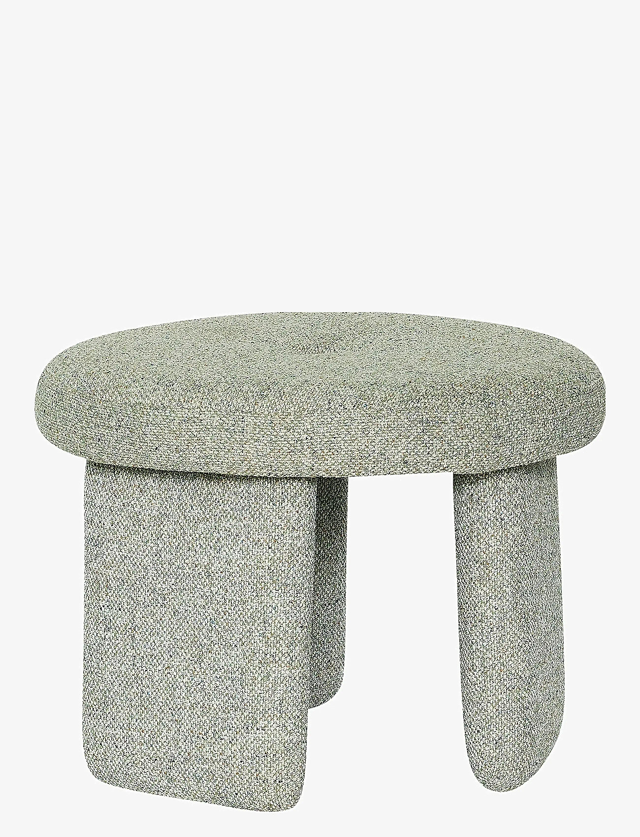 Hübsch - Rocco Pouffe - light green - 0