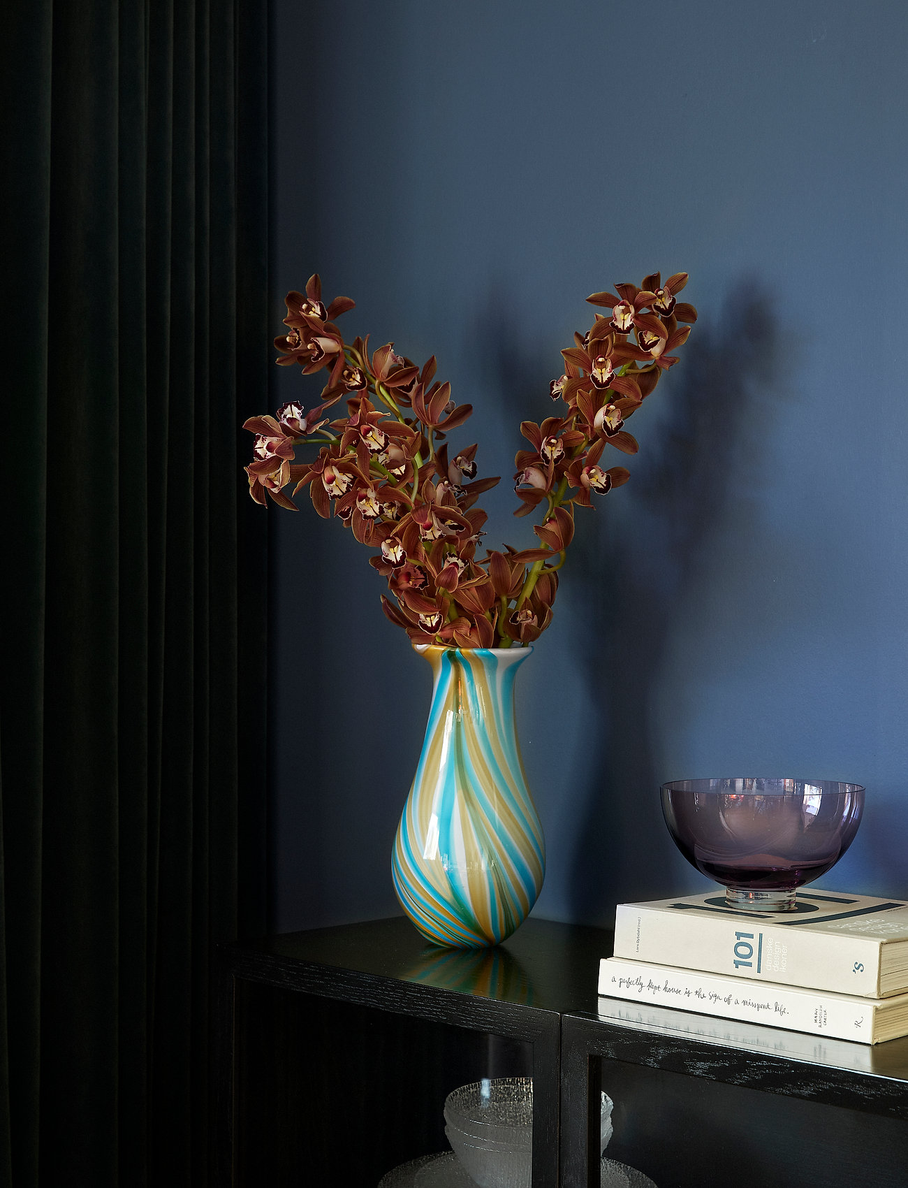 Hübsch - Kaleido Vase - große vasen - multi-colored - 1
