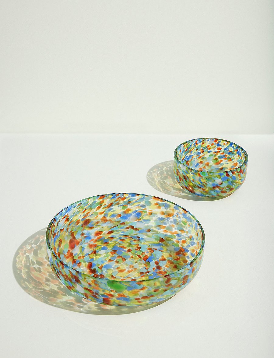 Hübsch - Confetti Bowls - osta hinna alusel - multi colour - 3