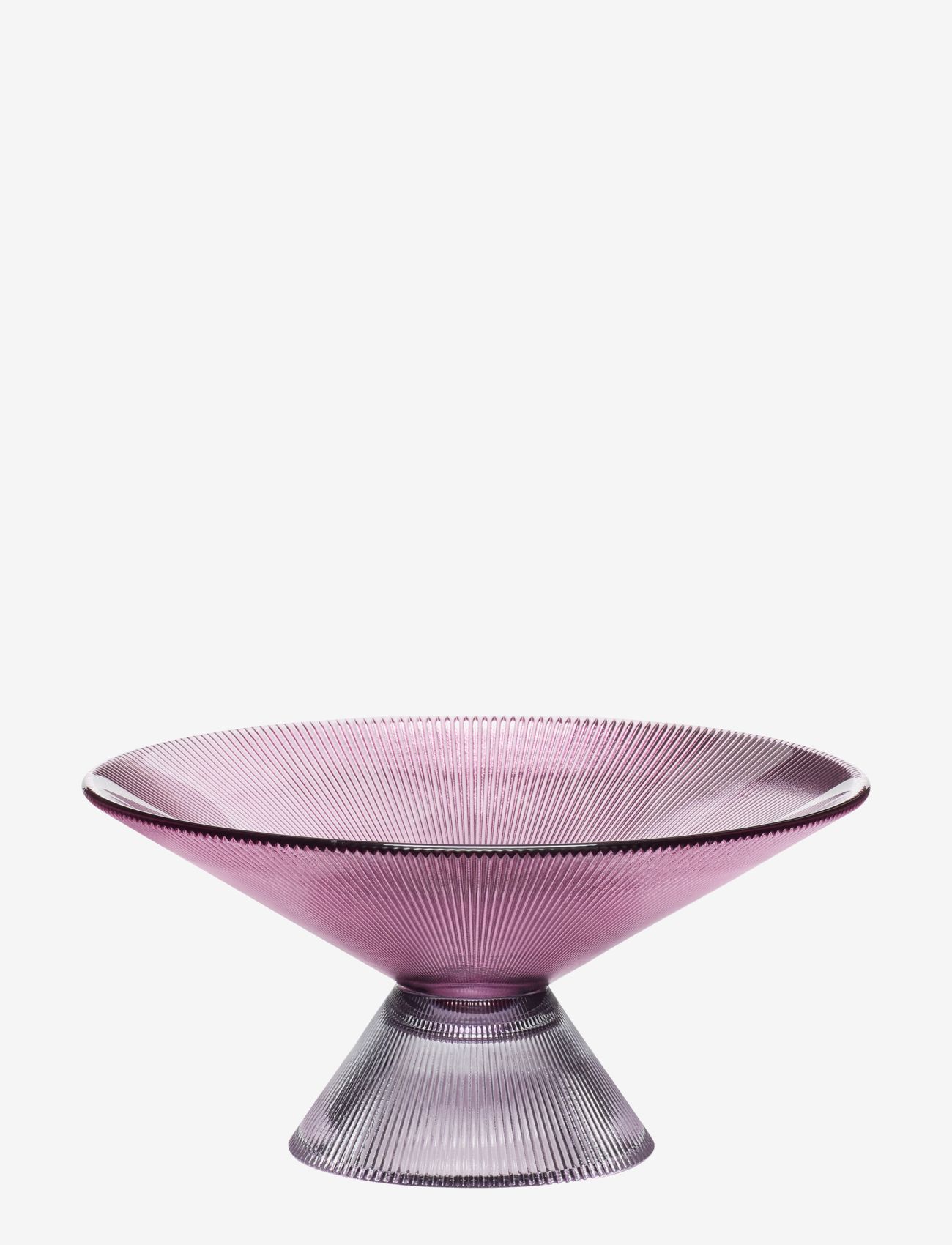 Hübsch - Bonbon Bowl - mažiausios kainos - pink/smoked - 0