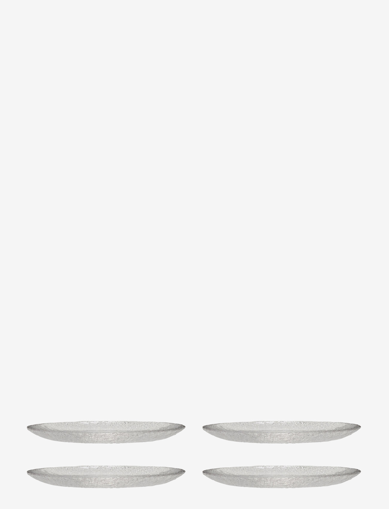 Hübsch - Fuyu Plate - assietter - clear - 1