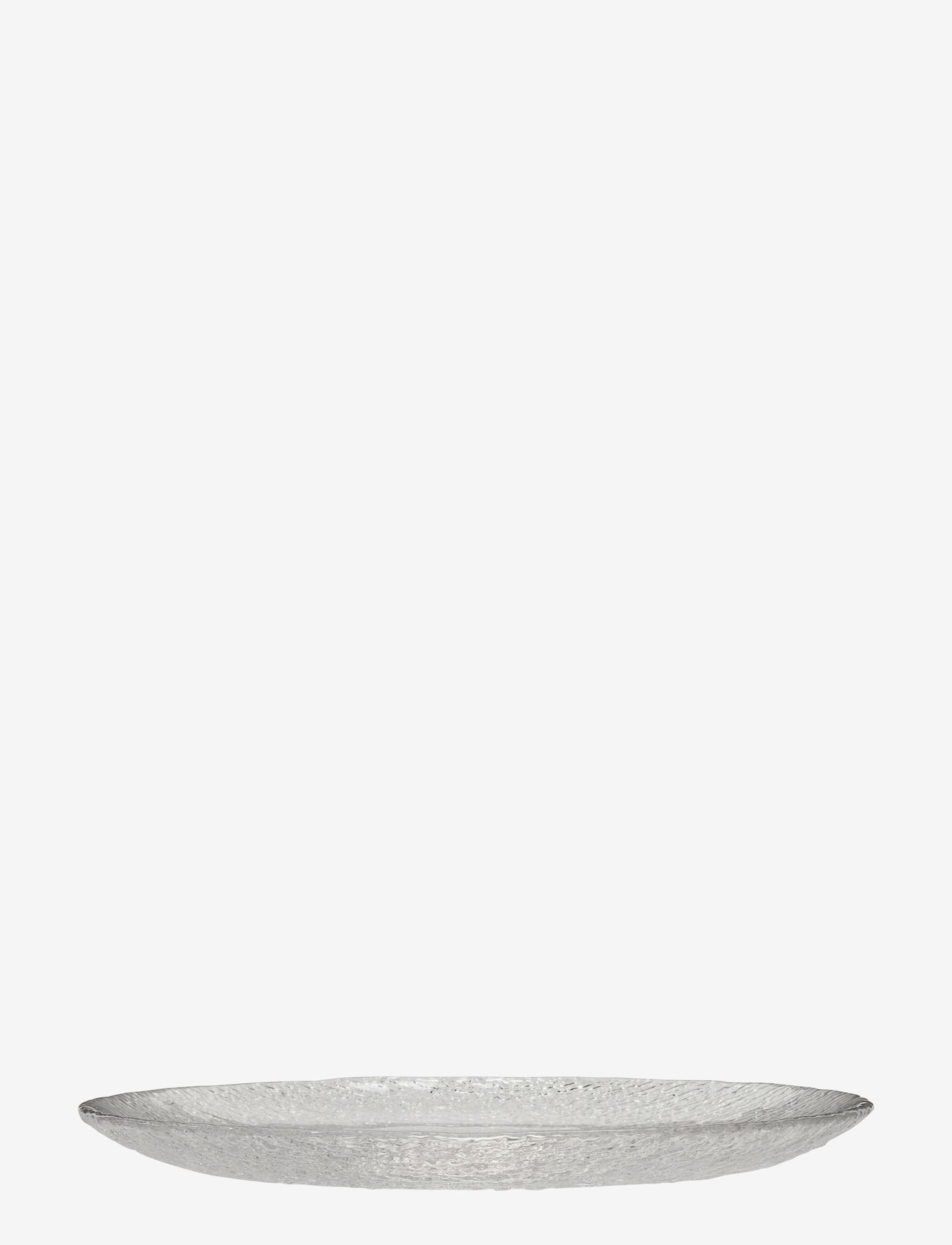 Hübsch - Fuyu Plate - assietter - clear - 2