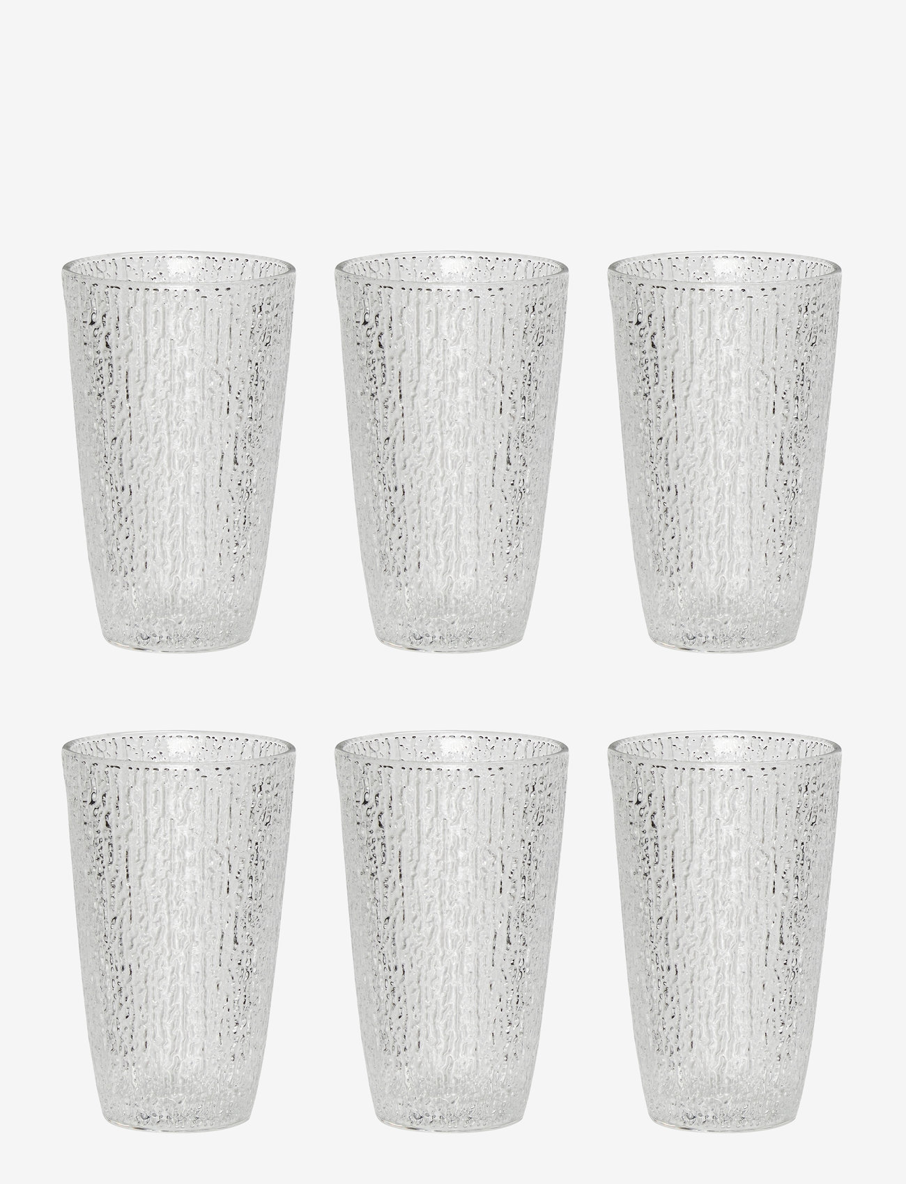 Hübsch - Fuyu Drinking Glass - trinkgläser - clear - 2