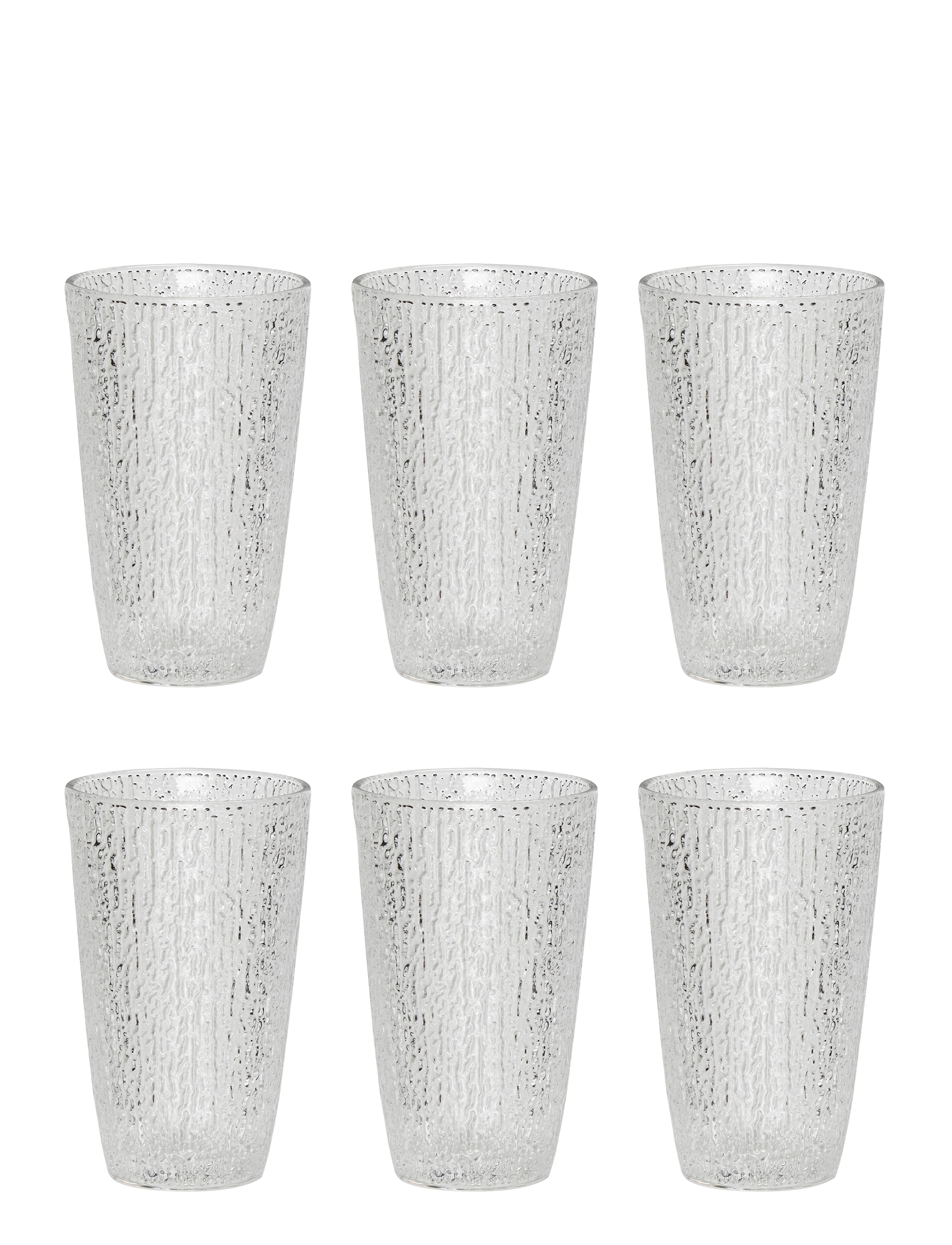 Hübsch - Fuyu Drinking Glass - joogiklaasid - clear - 2