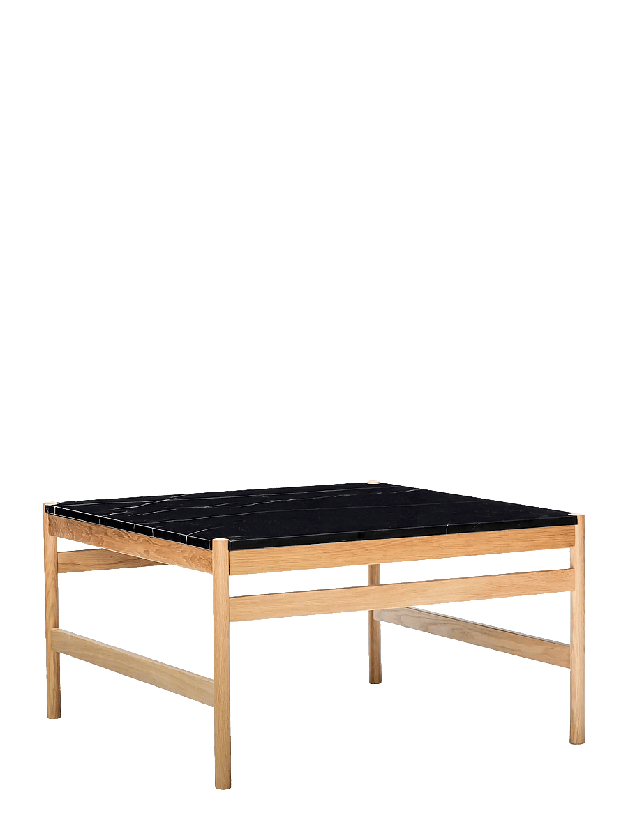 Hübsch - Raw Coffee Table Black/Natural - sofaborde - black,natural - 1