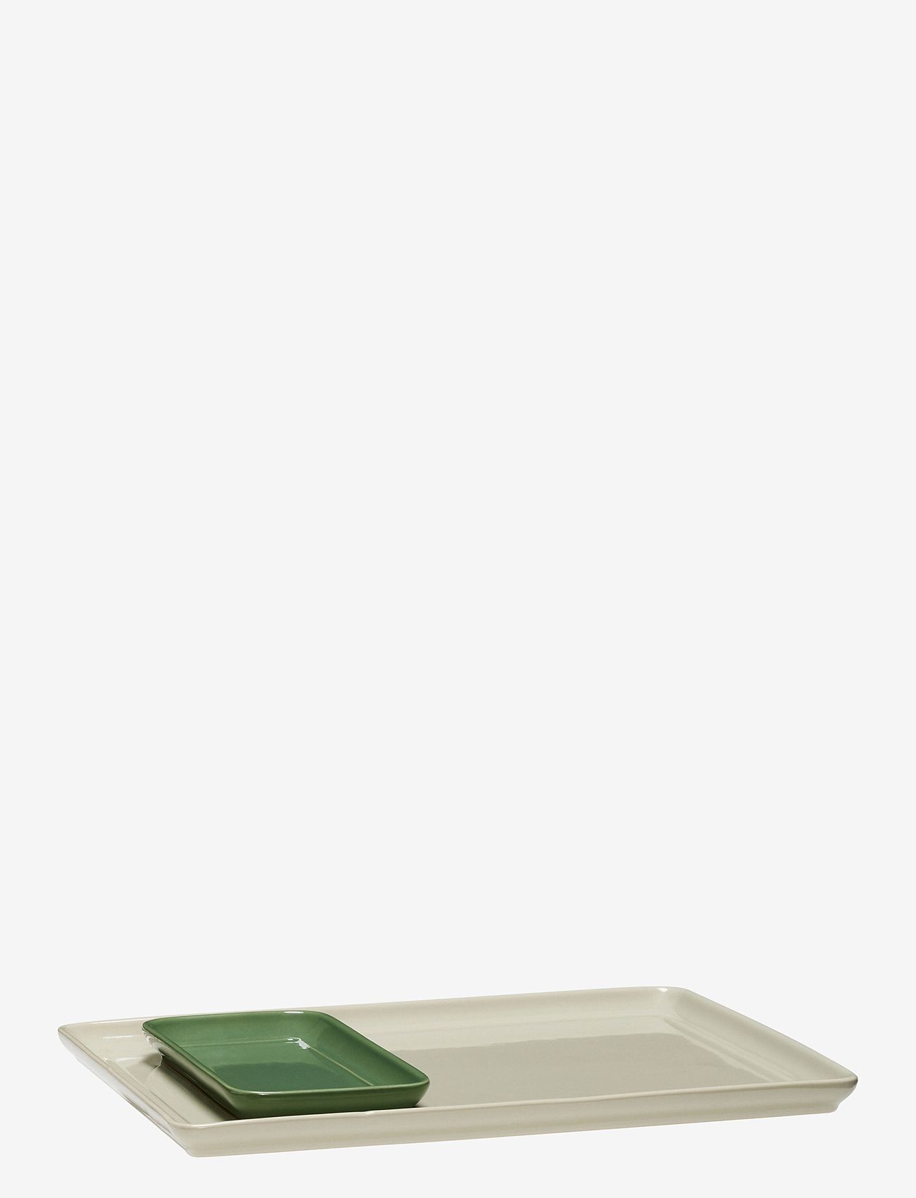 Hübsch - Amare Bakke - køb efter pris - green,sand - 0