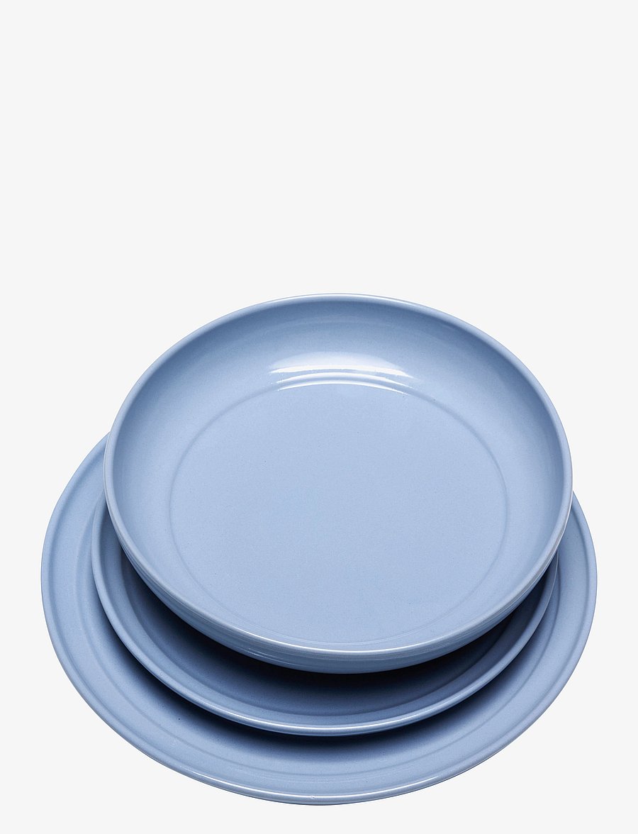 Hübsch - Amare Lunch Plate - nach preis einkaufen - light blue - 2