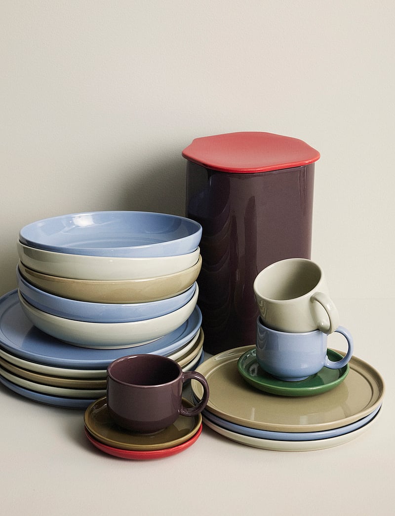 Hübsch - Amare Lunch Plate - sorteren op prijs - light blue - 4