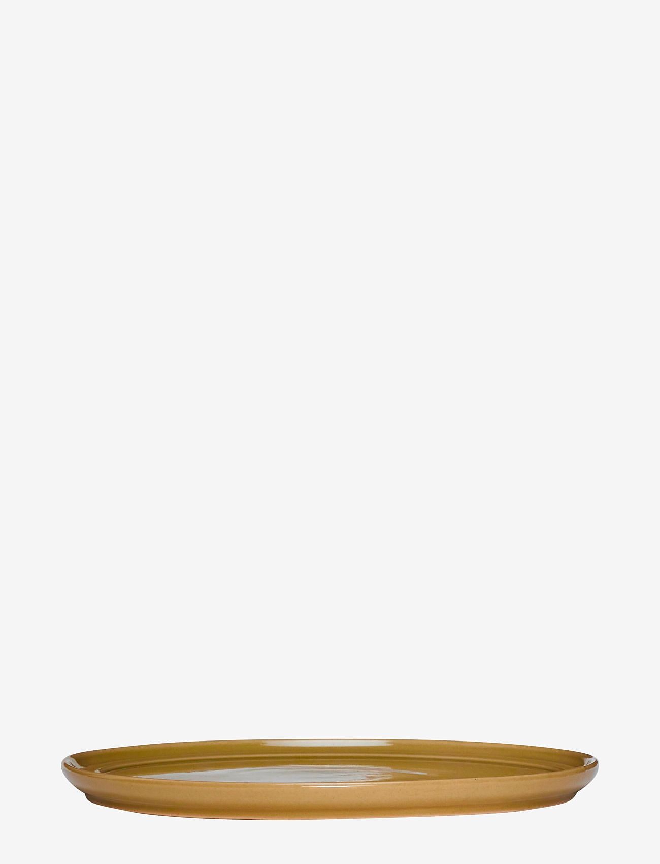 Hübsch - Amare Dinner Plate - köp efter pris - brown - 0