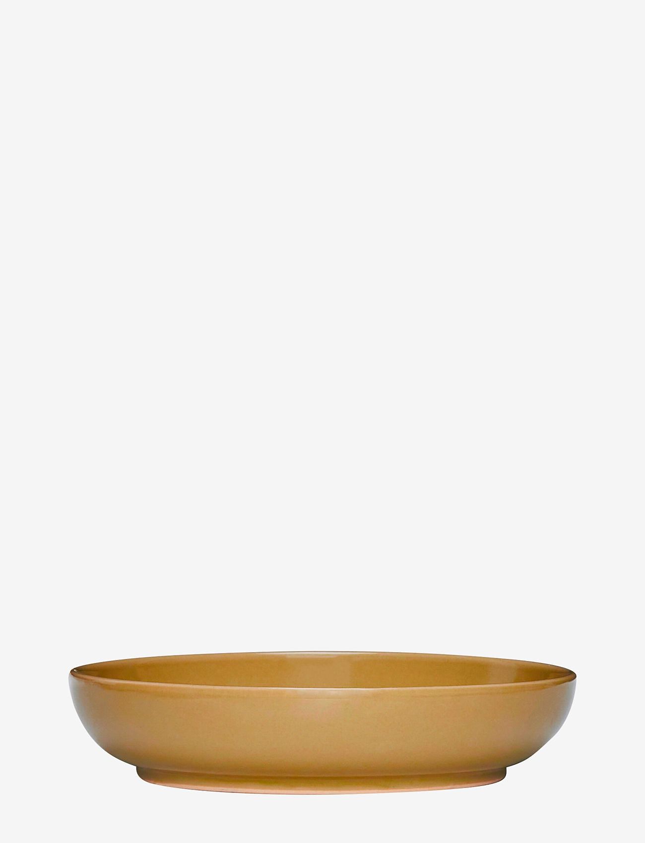 Hübsch - Amare Soup Plate - djupa tallrikar - brown - 1