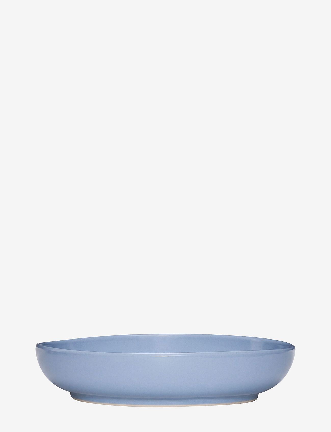 Hübsch - Amare Soup Plate - tiefe teller - light blue - 0