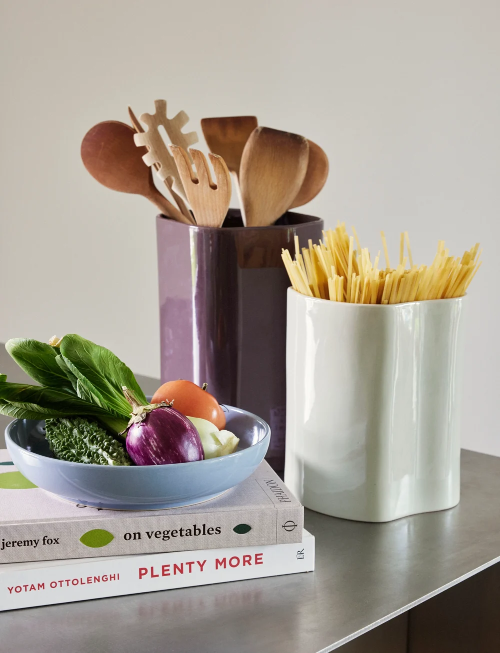 Hübsch - Amare Soup Plate - tiefe teller - light blue - 2