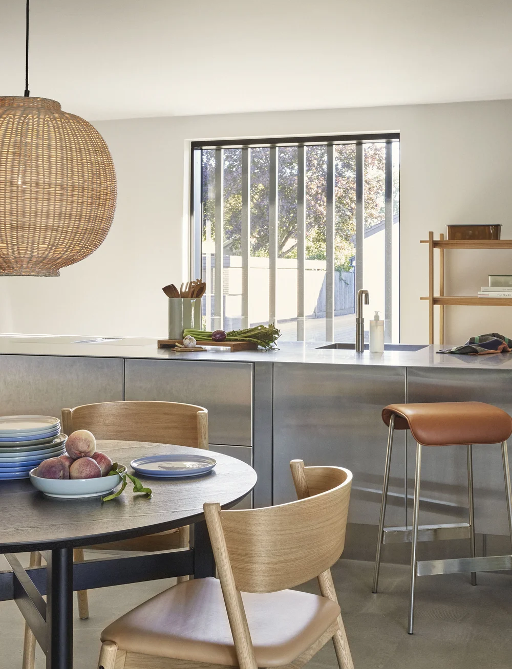 Hübsch - Amare Soup Plate - supitaldrikud - sand - 5