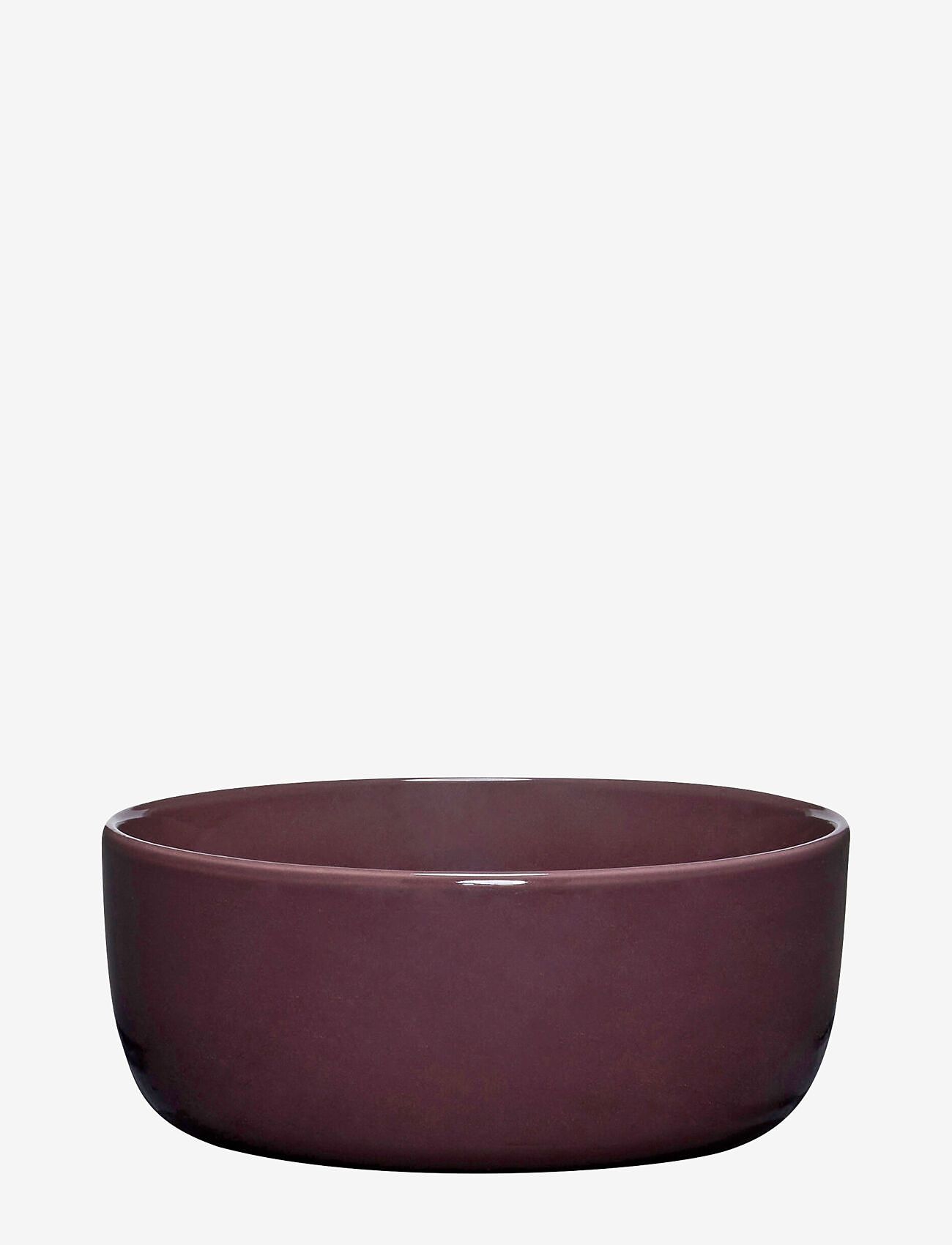 Hübsch - Amare Bowl - serving bowls - maroon - 1