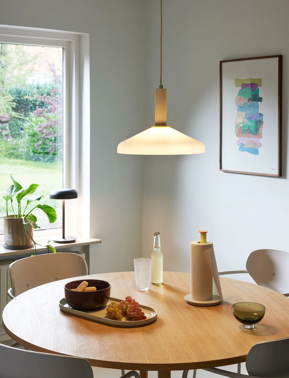 Hübsch - Amare Bowl - servierschalen - maroon - 2