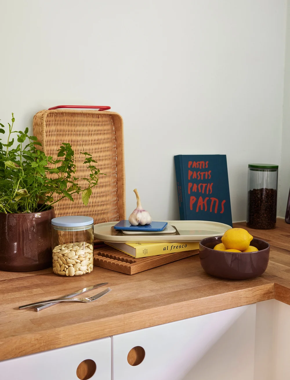 Hübsch - Amare Bowl - servierschalen - maroon - 4