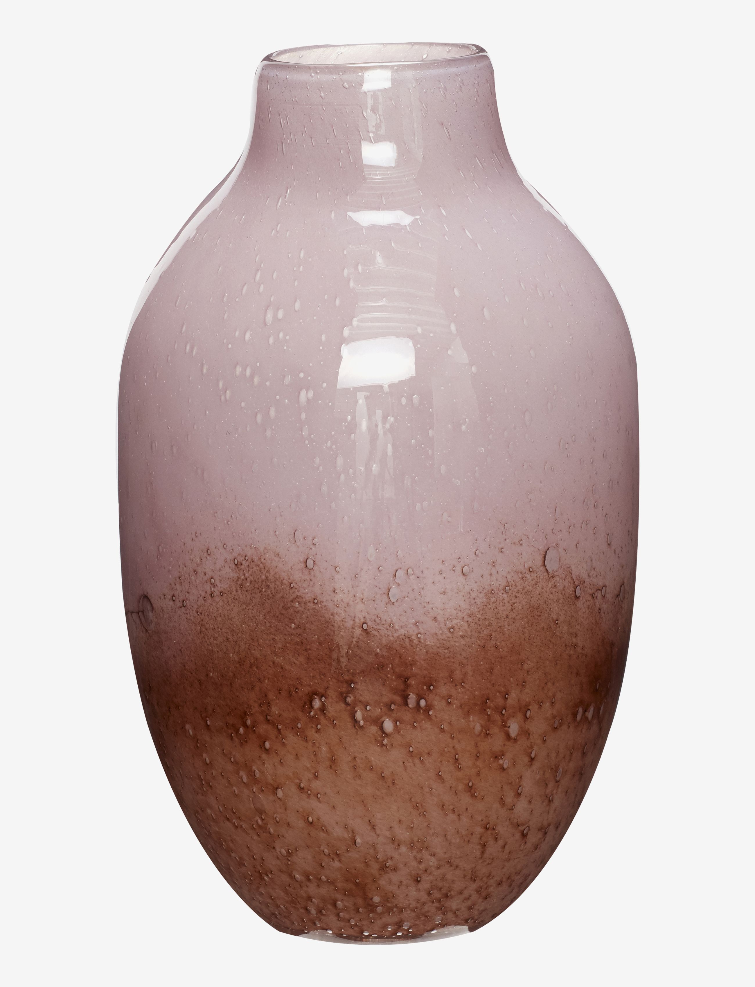 Hübsch Posy Vase, Stor vase, Pink, Str: H37CM