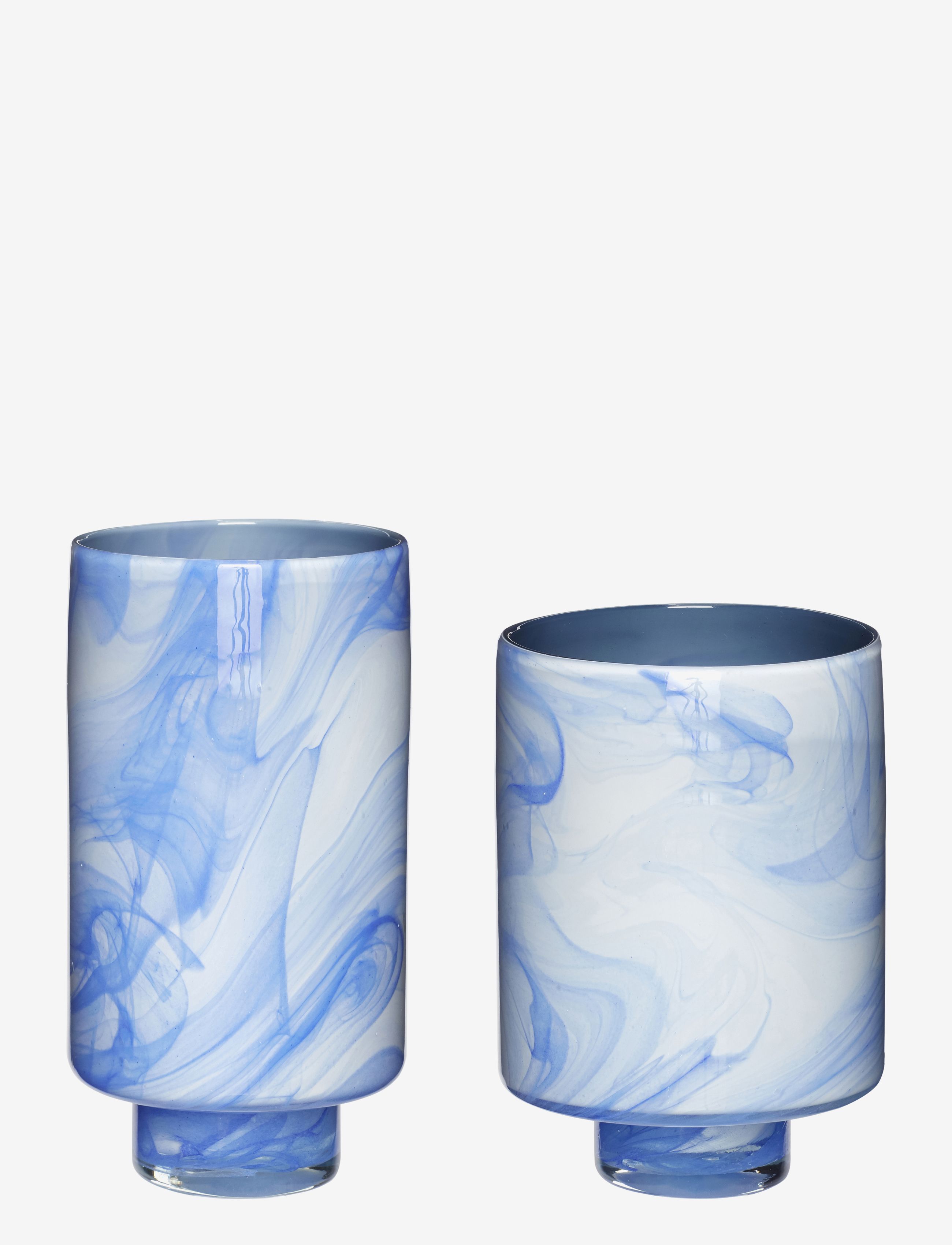 Hübsch - Vase s/2 - multi-colored - 0