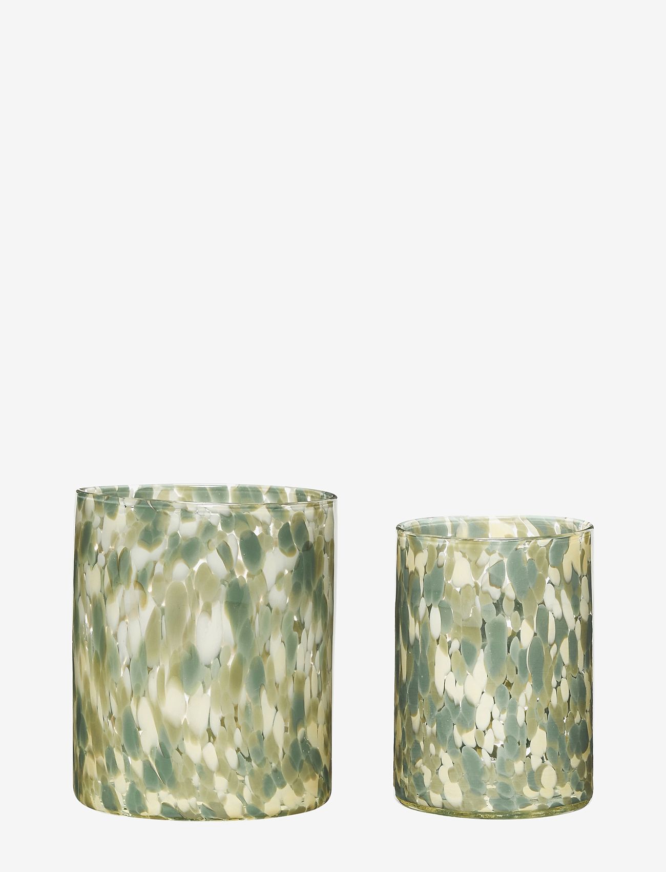 Hübsch - Luce Vases - green - 0