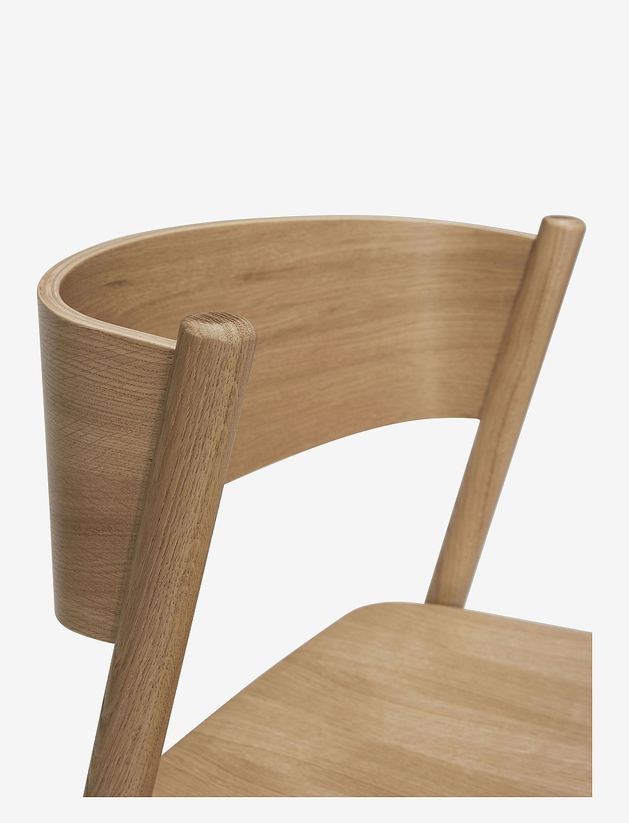 Hübsch - Oblique Dining Chair Natural - toolid ja pingid - natural - 2