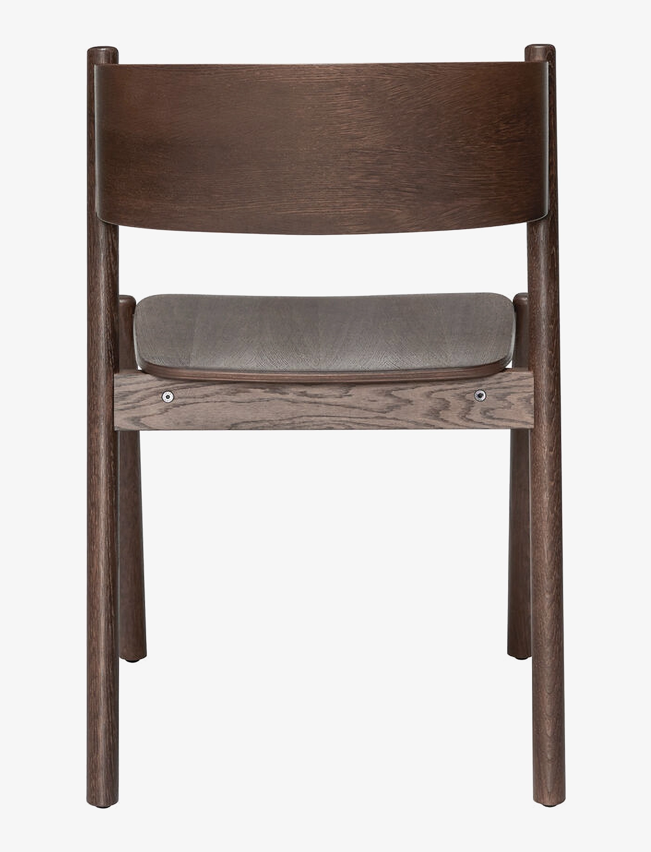 Hübsch - Oblique Dining Chair - krēsli - brown - 2