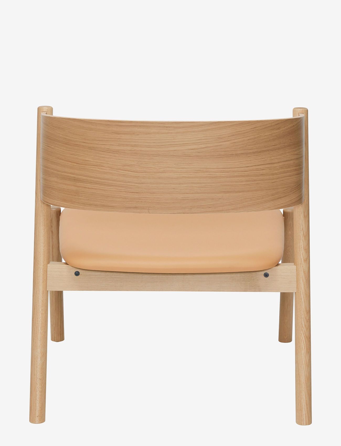 Hübsch - Oblique Lounge Chair Seat Natural - köp efter pris - natural - 1