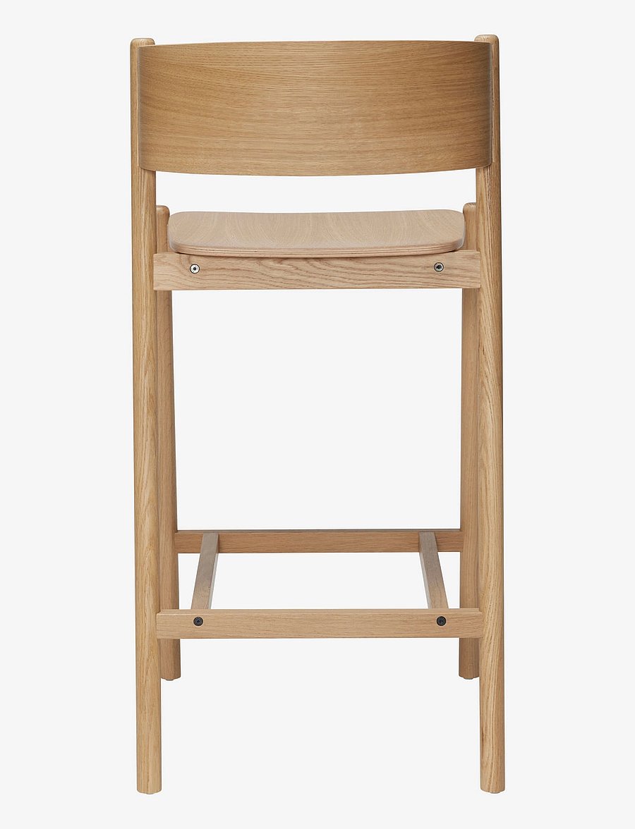 Hübsch - Oblique Bar Stool - trendid - natural - 2