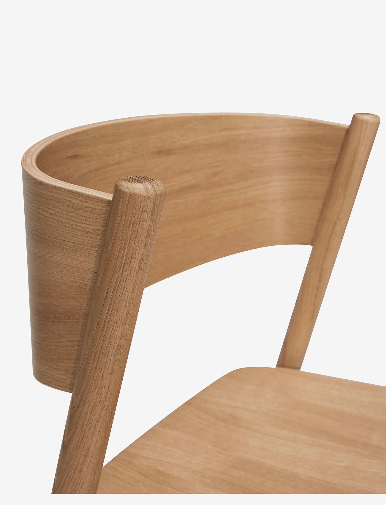 Hübsch - Oblique Bar Stool - trender - natural - 3