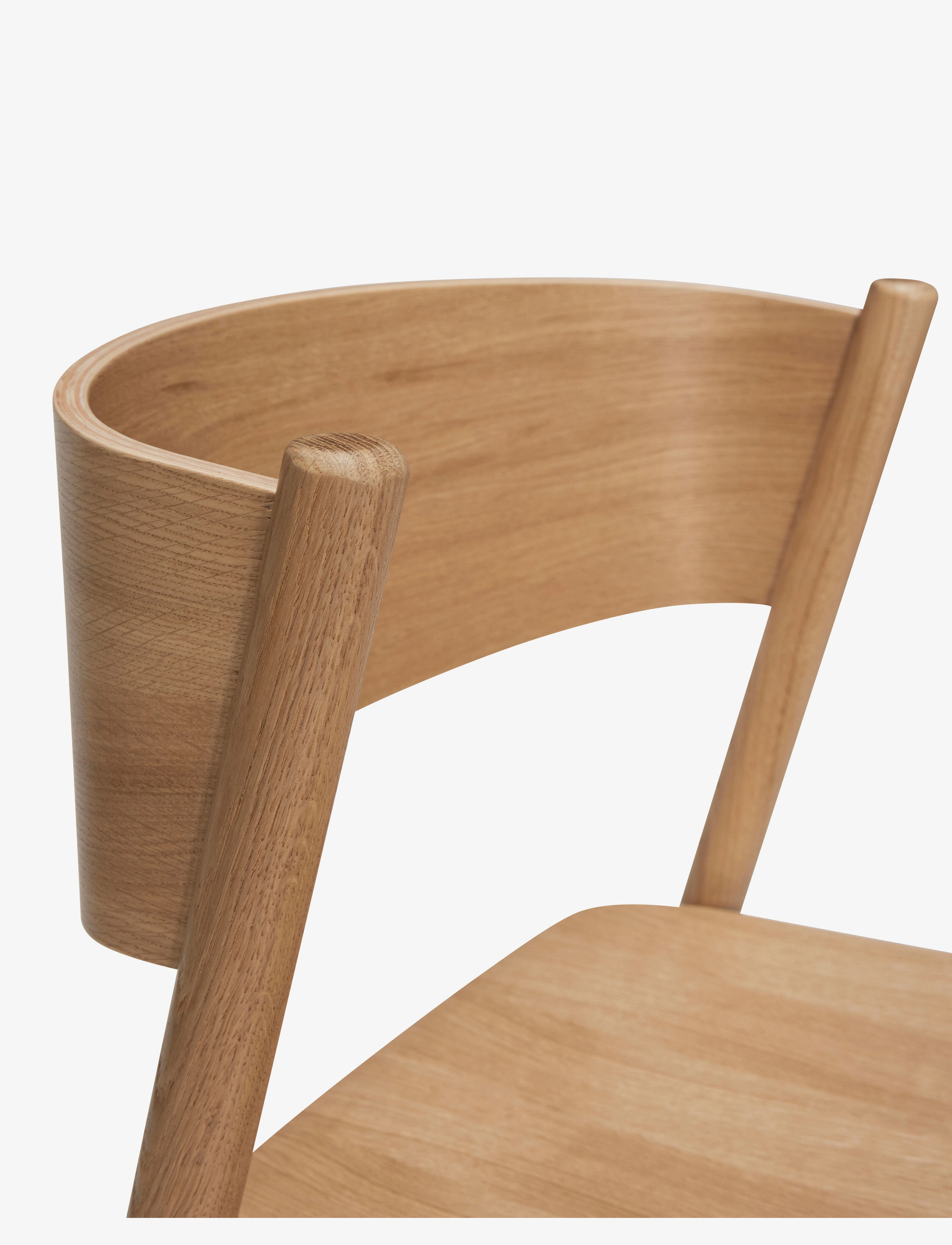 Hübsch - Oblique Bar Stool - trendid - natural - 4