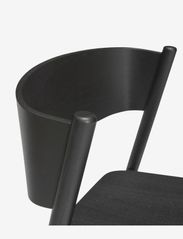 Hübsch - Oblique Bar Stool Black - kėdės ir taburetės - black - 3