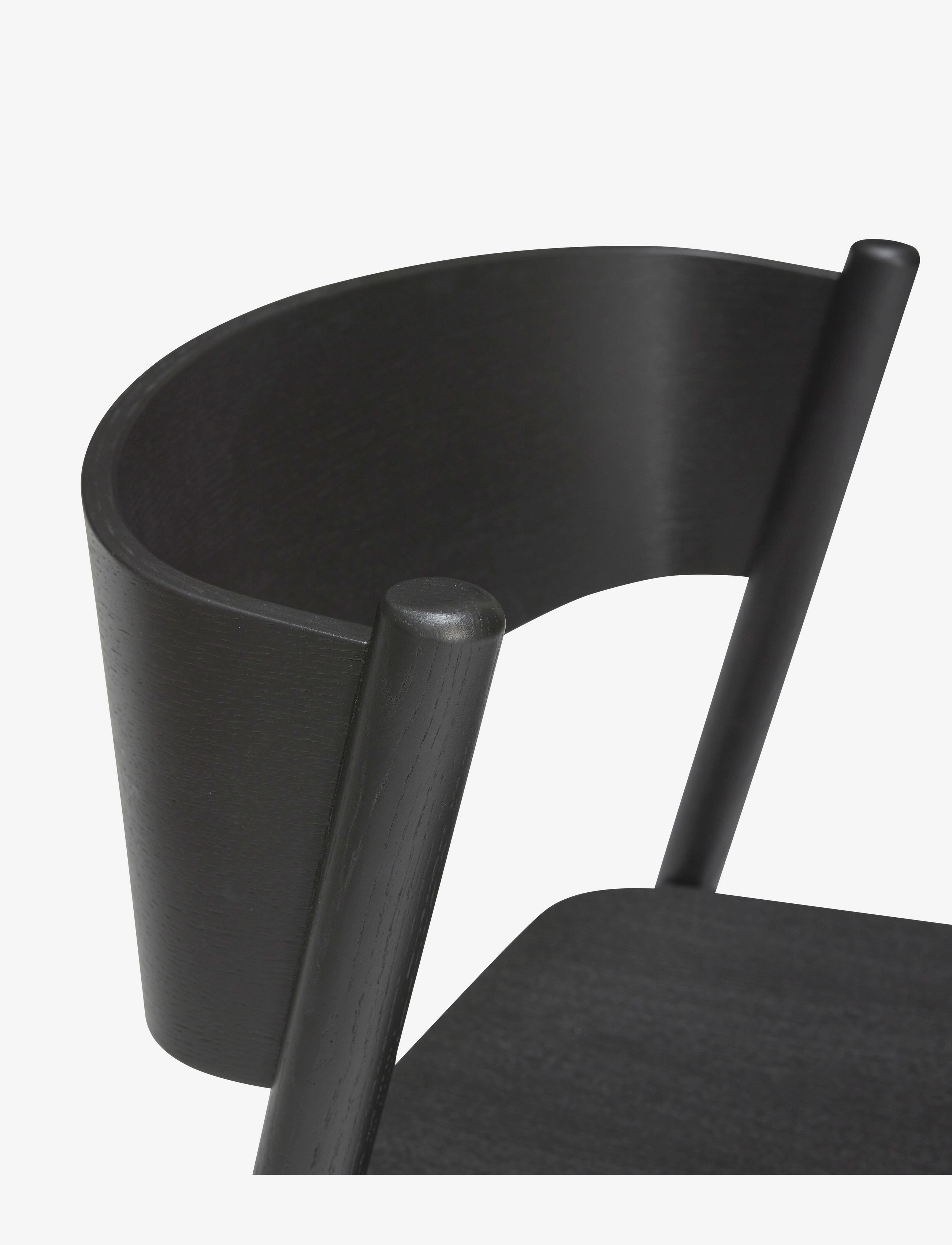 Hübsch - Oblique Bar Stool - trends - black - 4