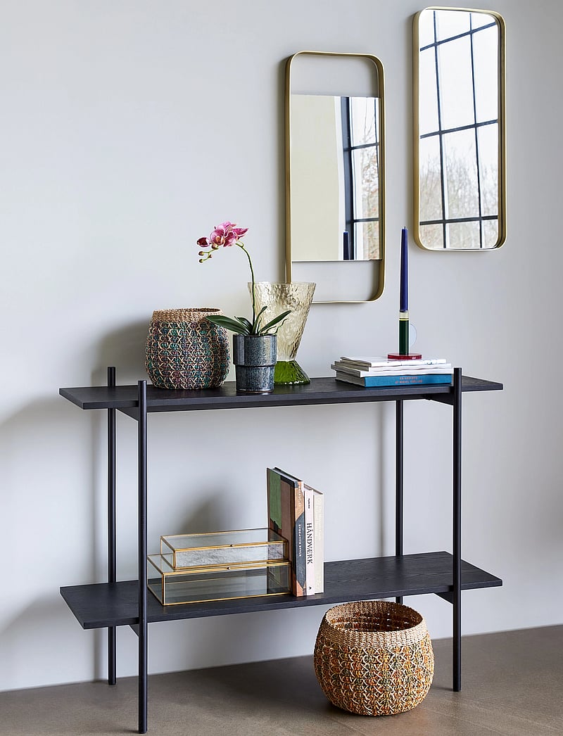 Hübsch - Aware Wall Mirror - bathroom mirrors - brass - 1