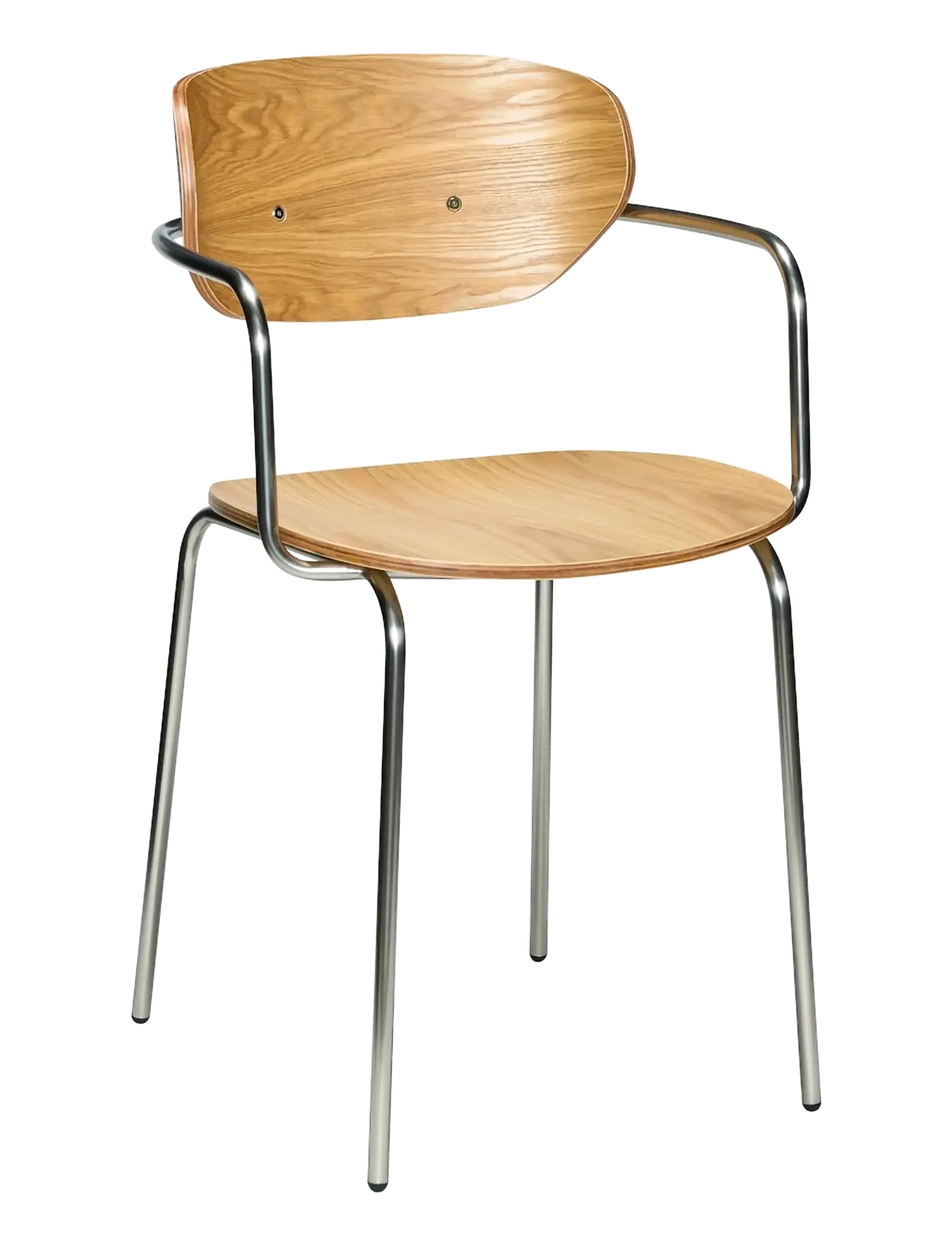 Hübsch Arch Dining Chair Natural - Chairs - NATURAL / silver