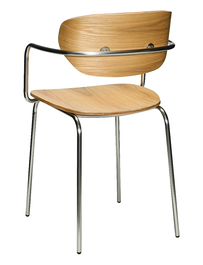 Hübsch - Arch Dining Chair Natural - stühle - natural - 2