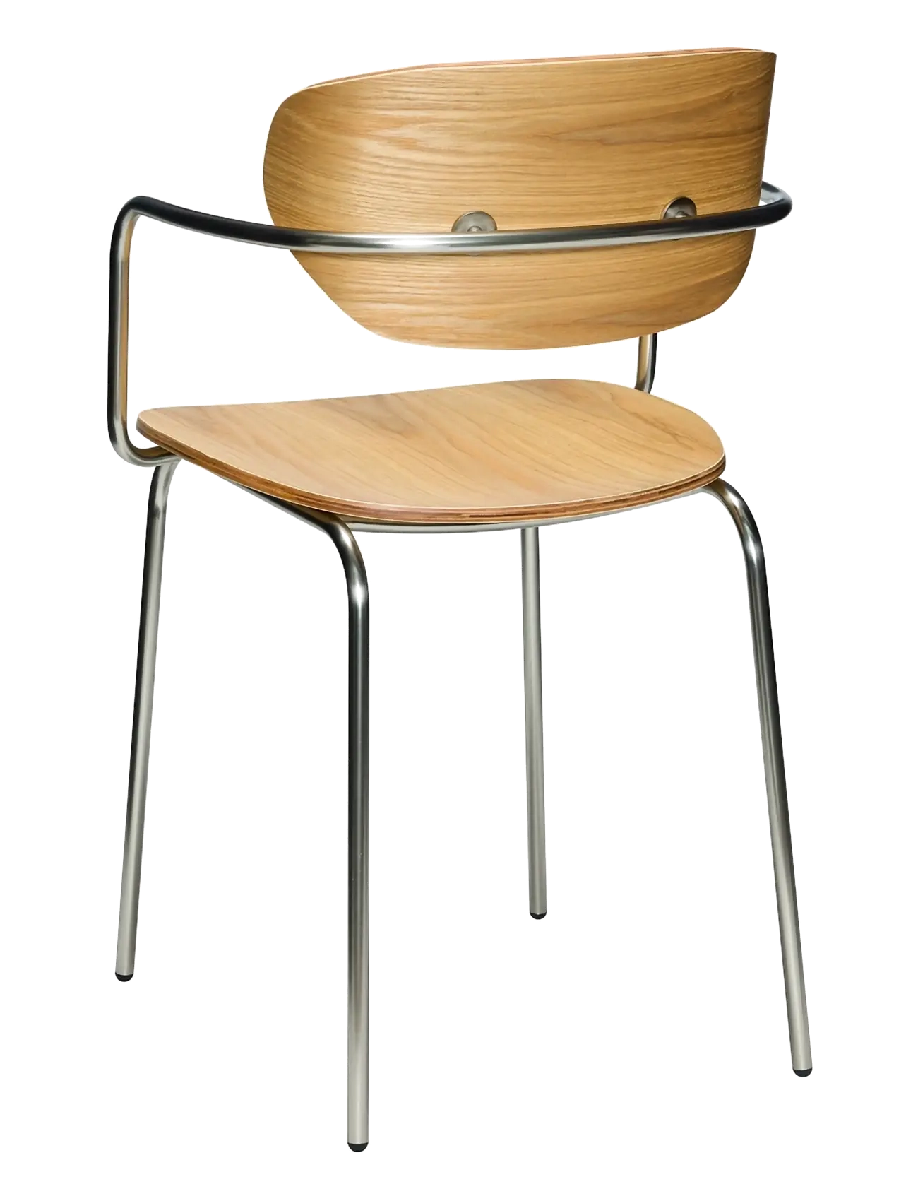 Hübsch - Arch Dining Chair Natural - chairs - natural - 2