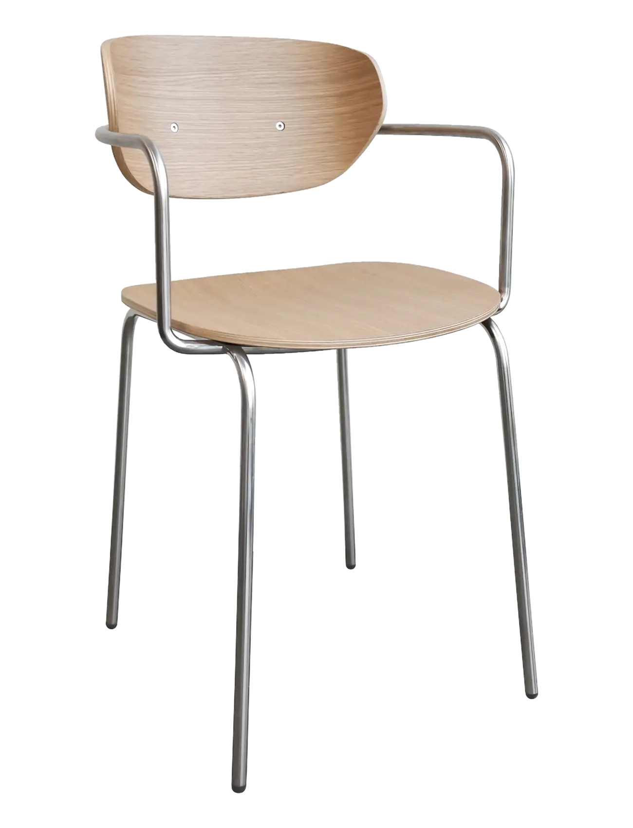 Hübsch Arch Dining Chair Natural, Stol, Str: 48X50X81CM