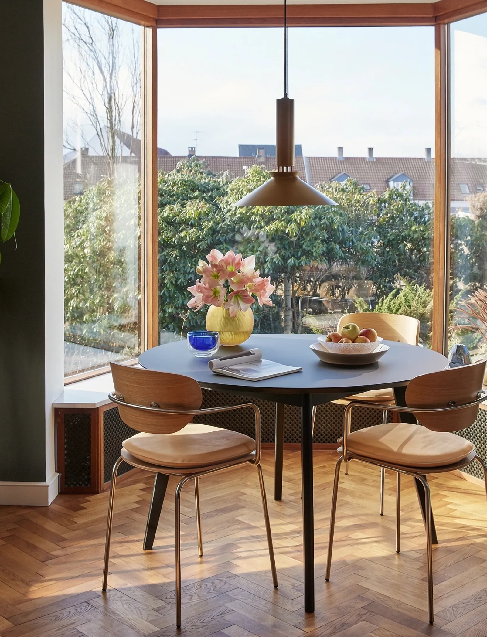 Hübsch - Arch Dining Chair Natural - natural - 2