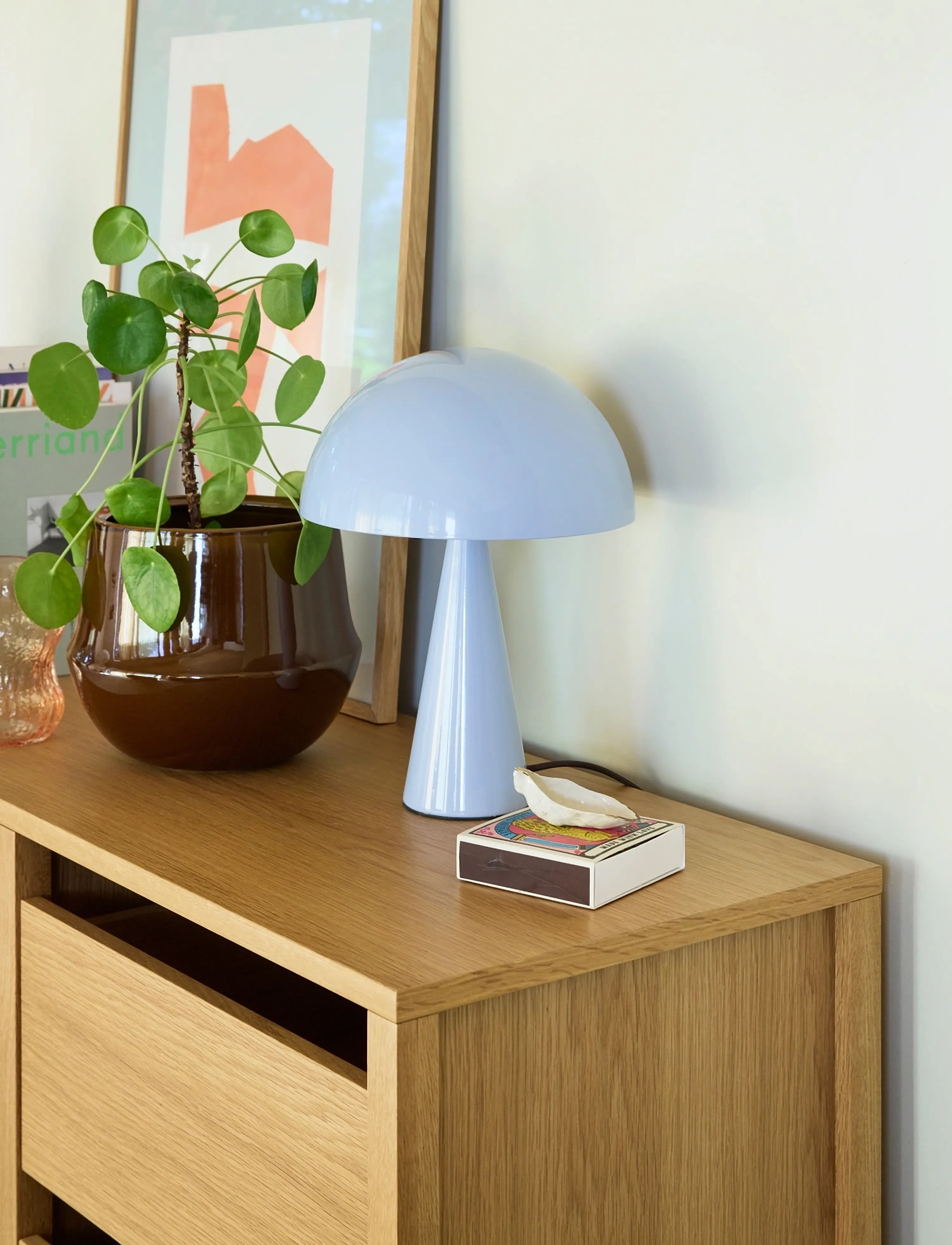 Hübsch Forma Sideboard Natural, 150X40X65 cm, Møbler > Skab, Unisex