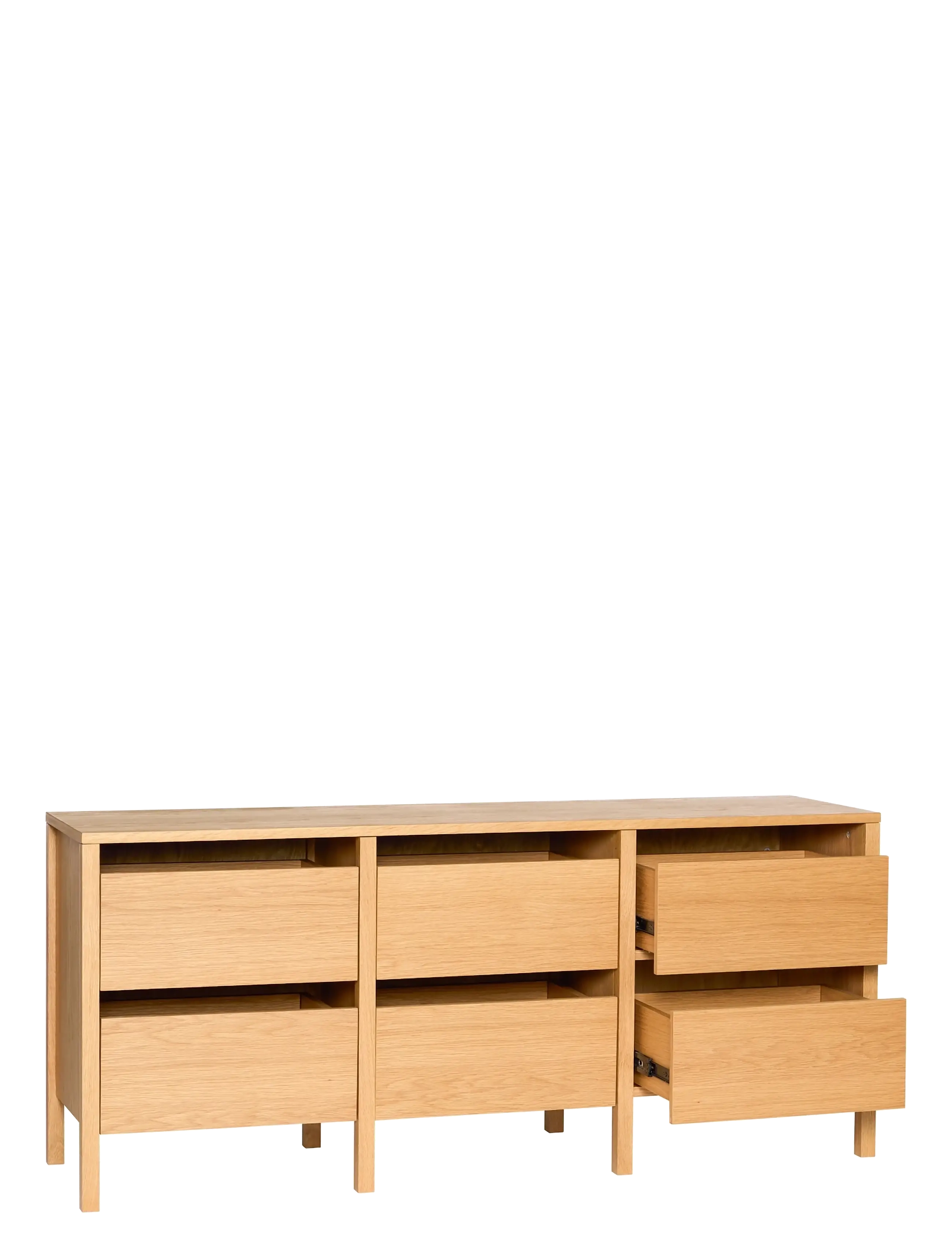 Hübsch - Forma Sideboard Natural - skápar - natural - 3