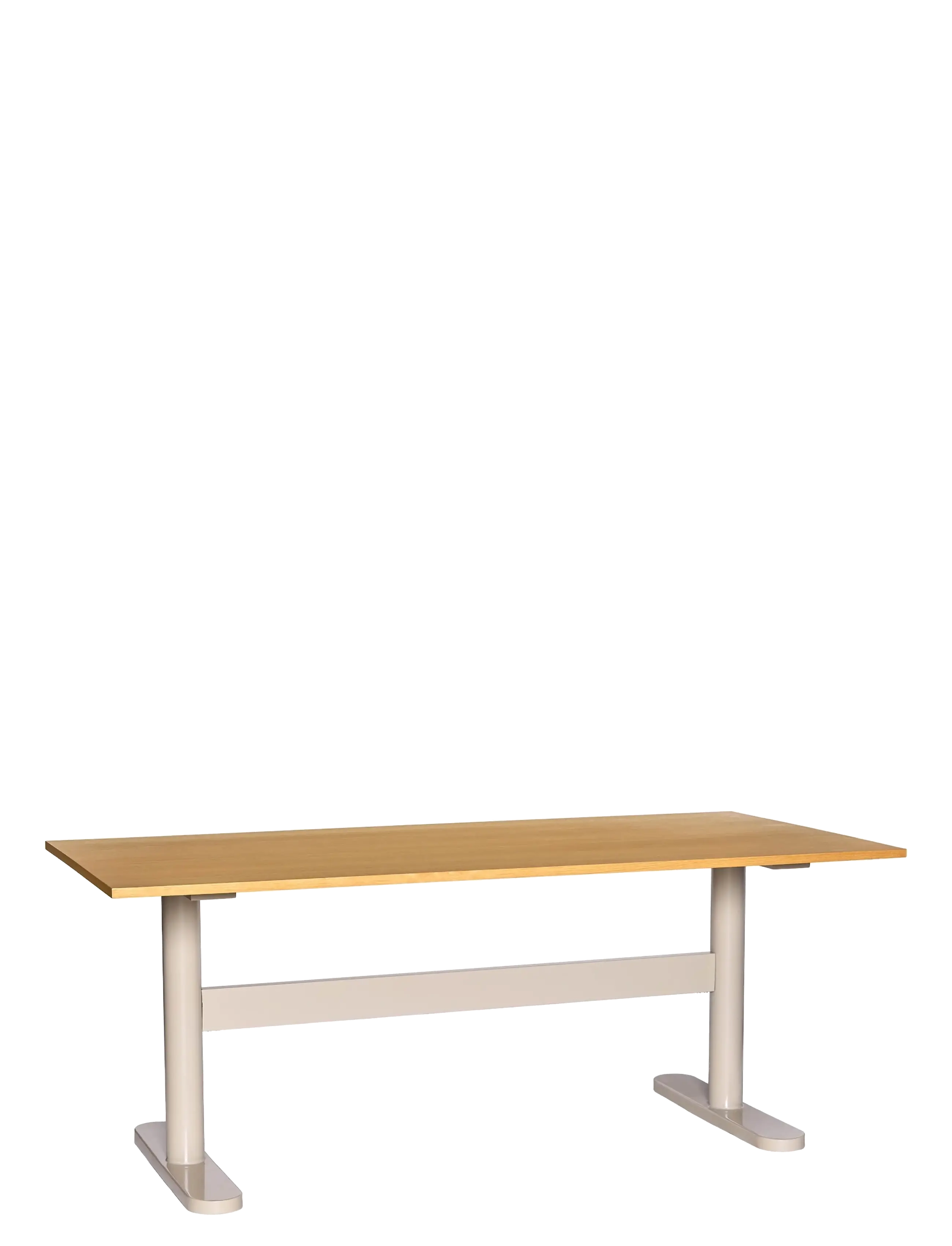 Hübsch Tona Dining Table Natural, Spisebord, Str: 190X90X75CM