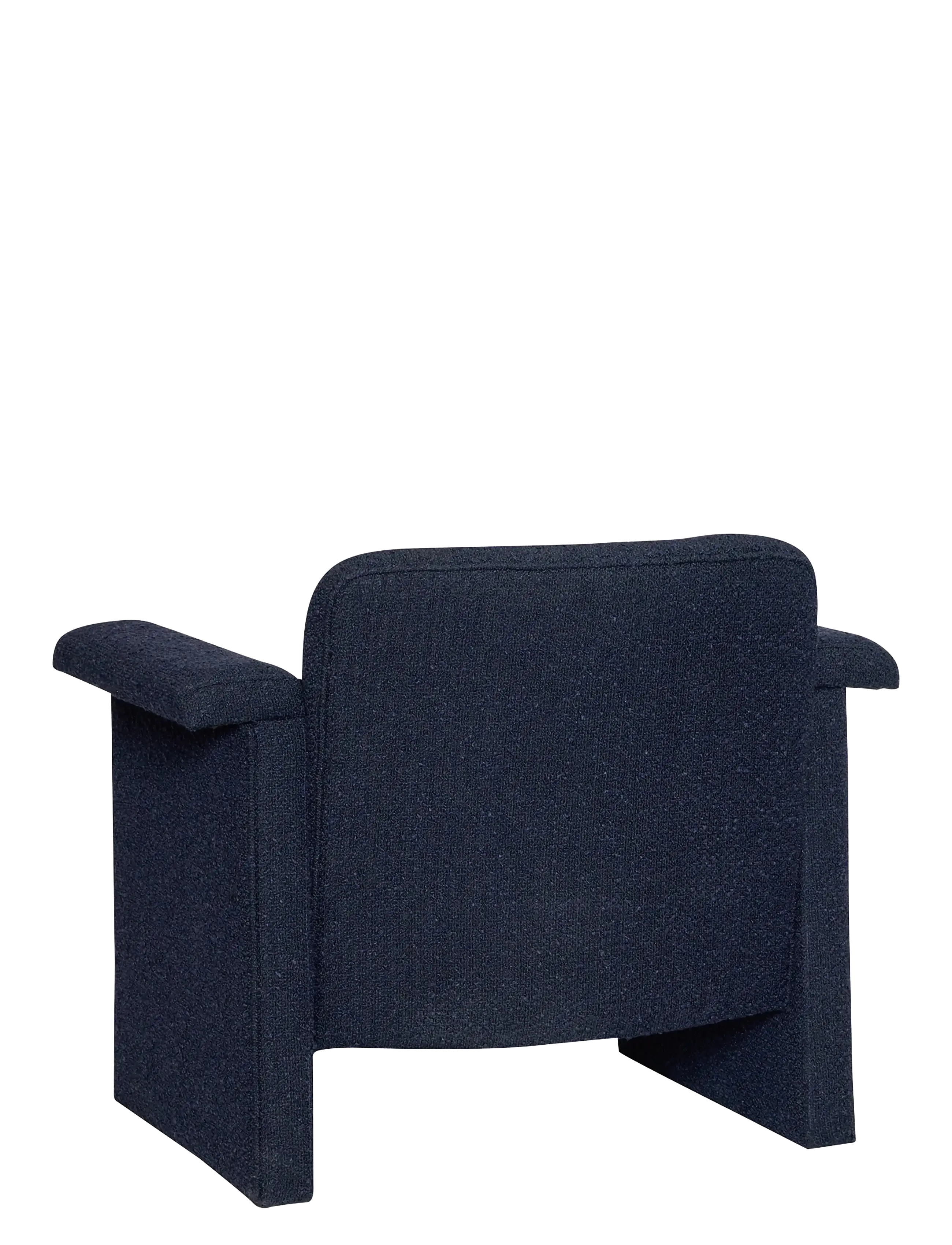 Hübsch - Softy Lounge Chair Dark blue (set of 2) - lænestole - dark blue - 4