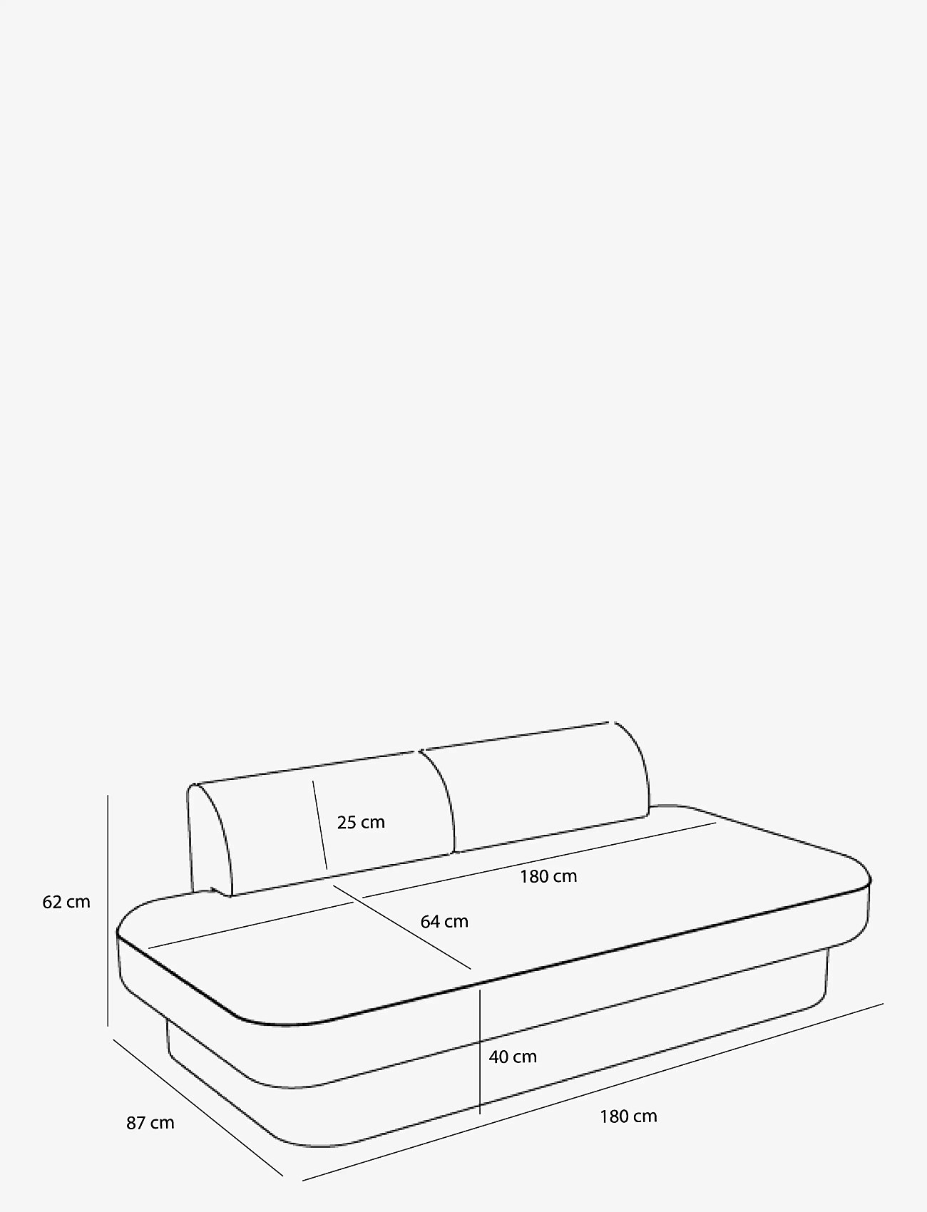 Hübsch - Paza Sofa Light green - light green - 4