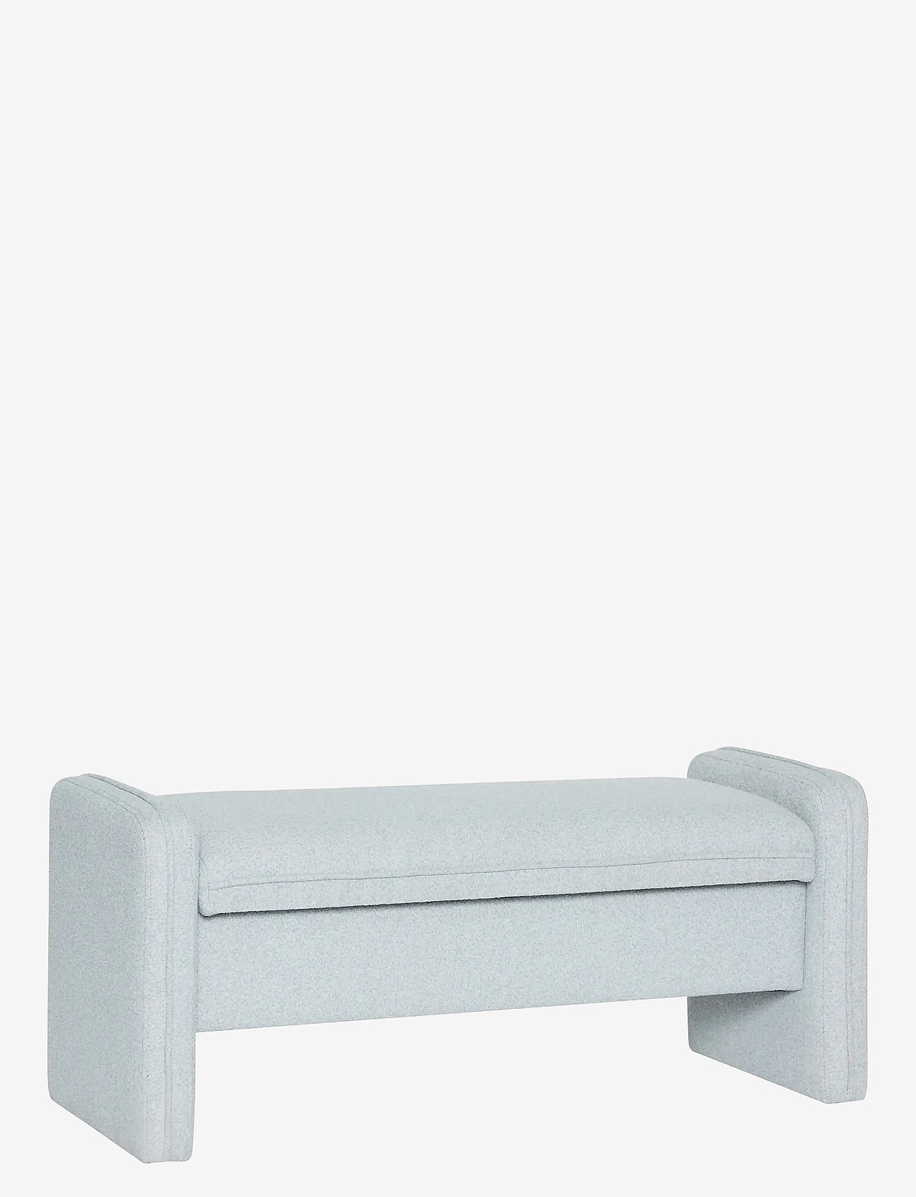 Hübsch Well Bench Light Blue - Blue - 100X38X42CM