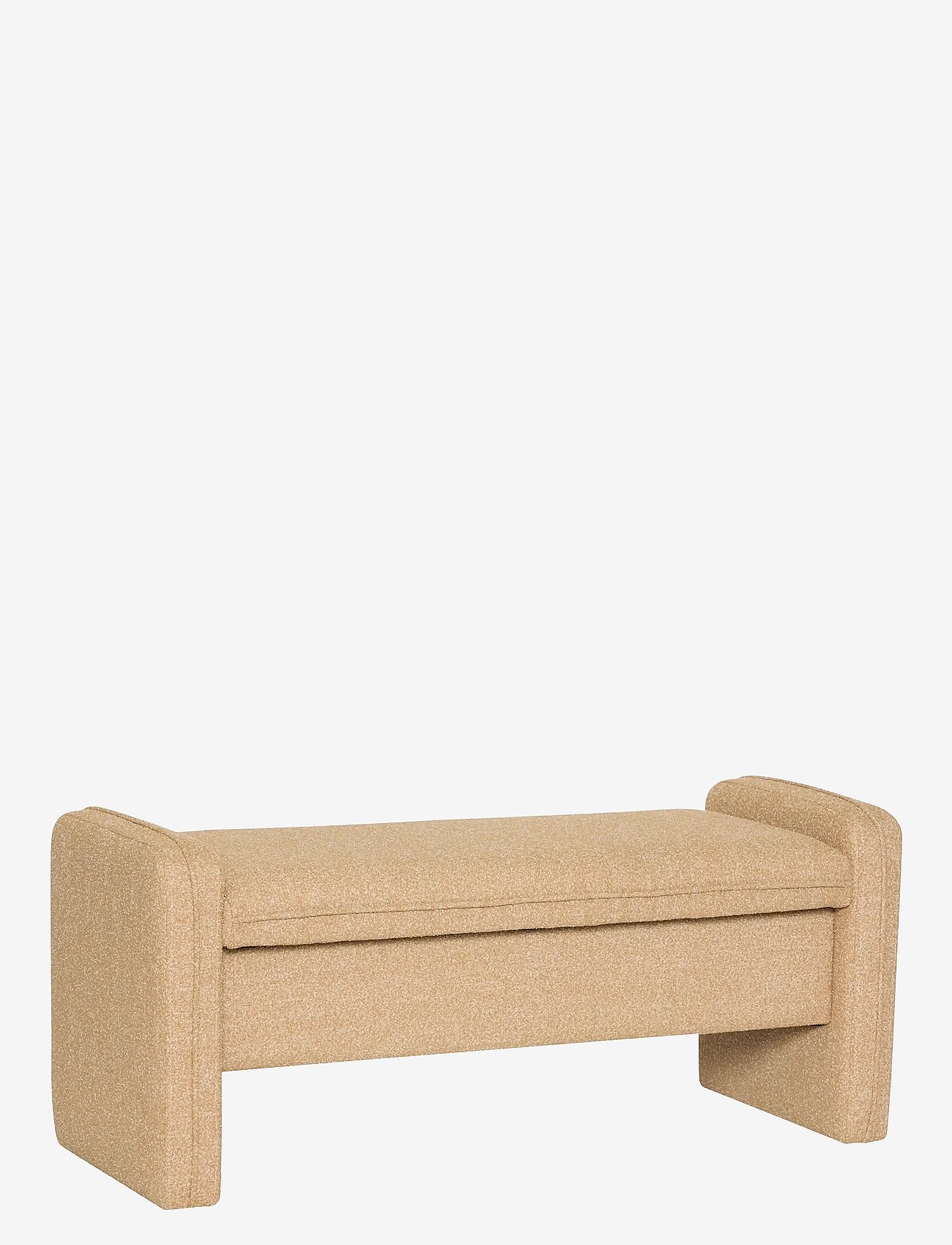 Hübsch Well Bench Sand - Beige - 100X38X42CM