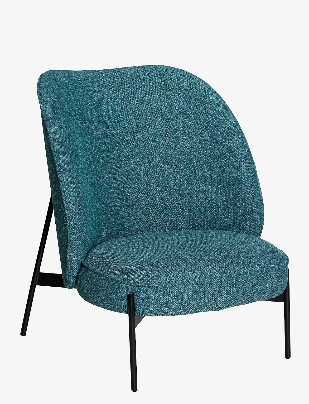 Hübsch - Area Lounge Chair Petrol - petrol - 2