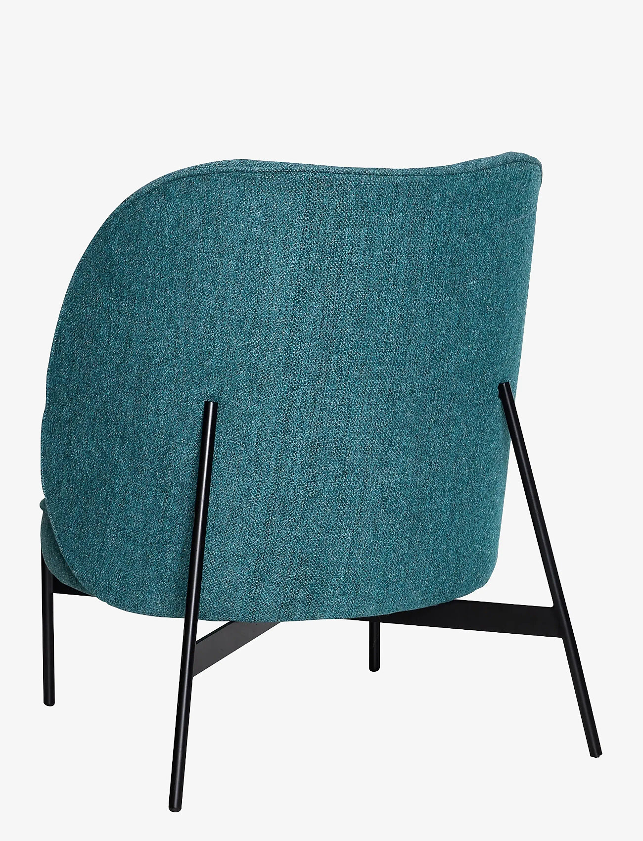 Hübsch - Area Lounge Chair Petrol - petrol - 3