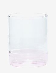 Kiosk Glass - CLEAR/PINK