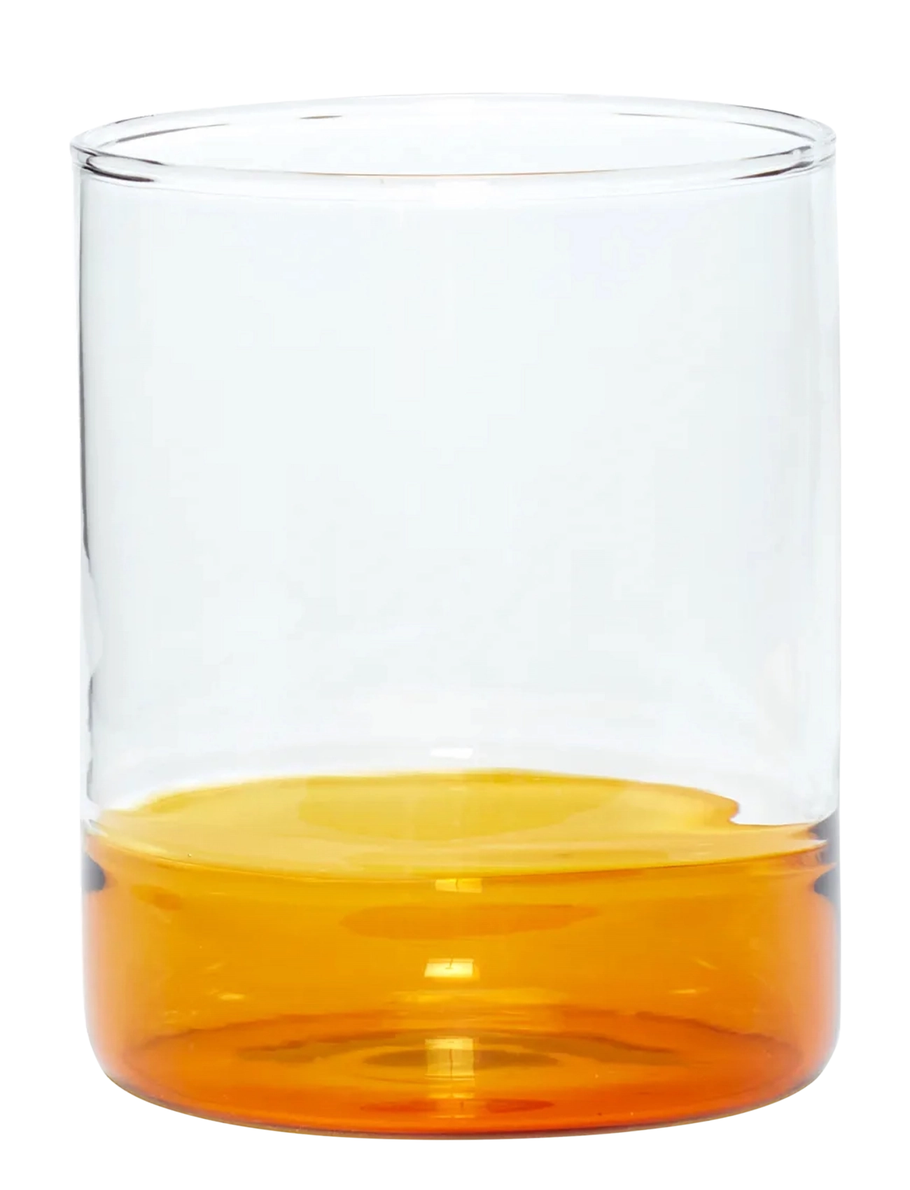 Hübsch Kiosk Glass - Glāzes - CLEAR/AMBER / multi