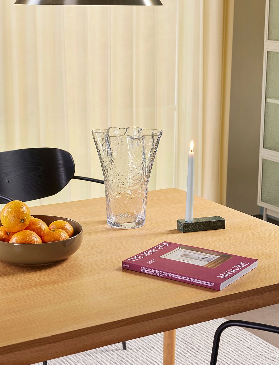 Hübsch - Ruffle Vase - osta hinna alusel - textured - 4