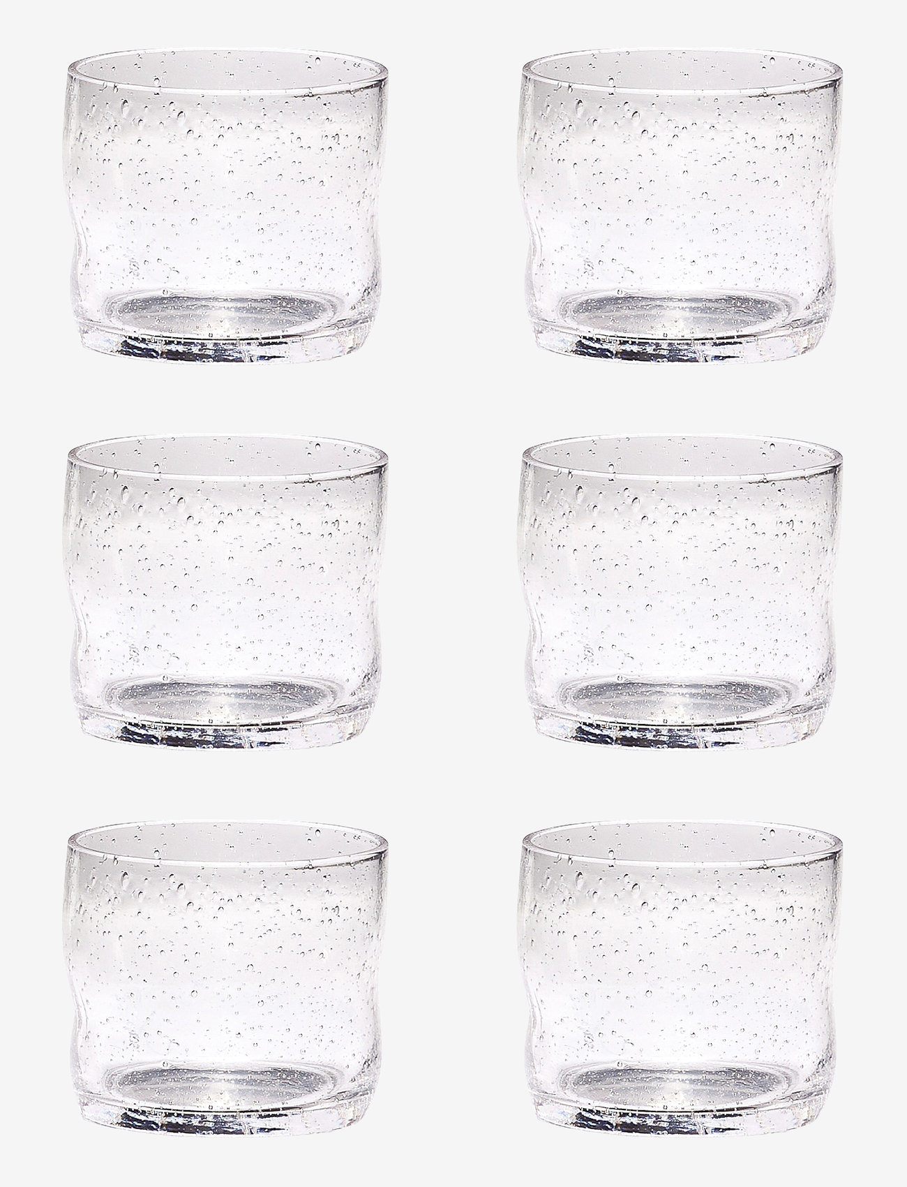Hübsch - Sui Drinking Glass Bubbles - clear - 0